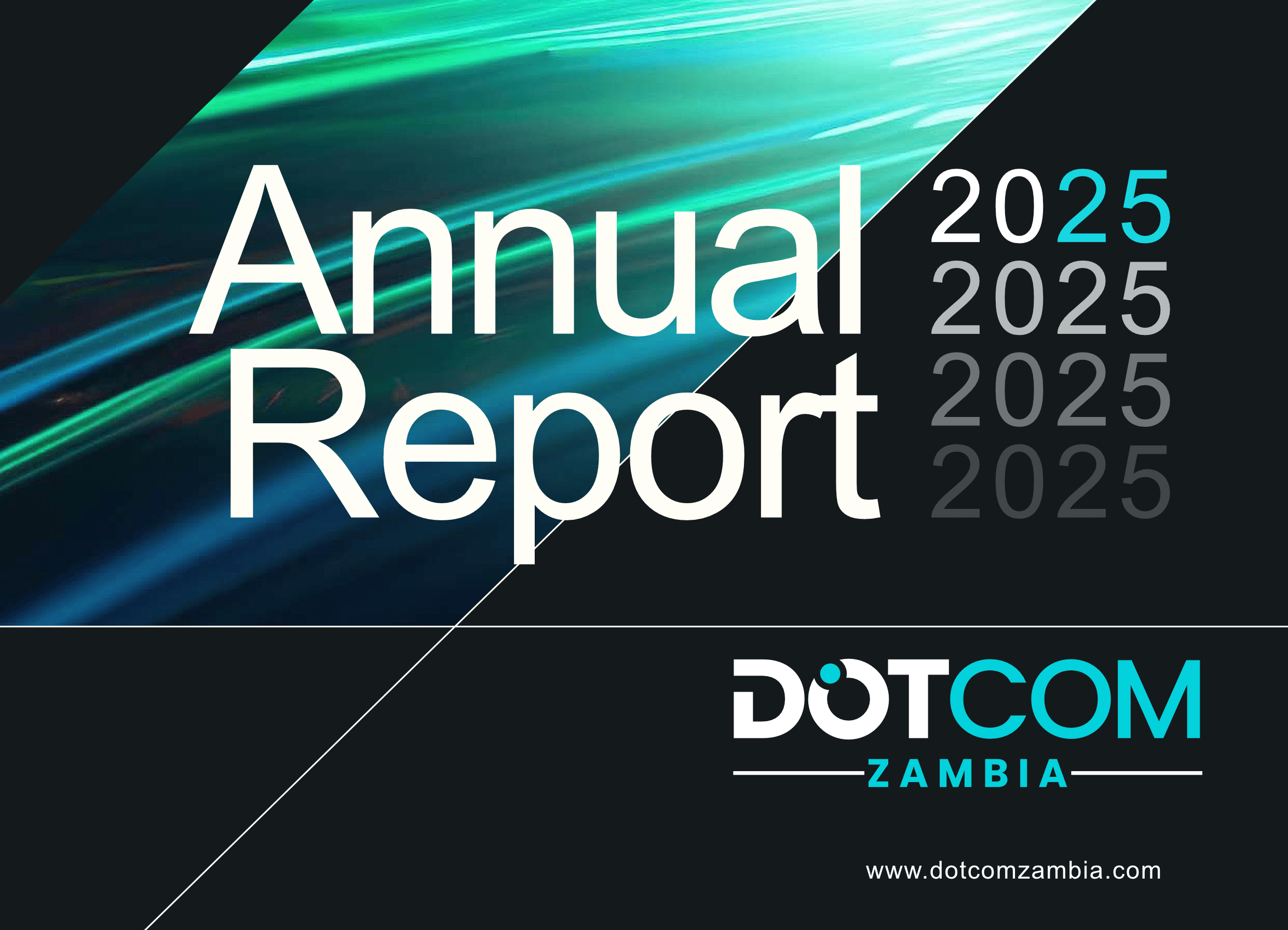 Dot Com Zambia 2025 Annual Report cover